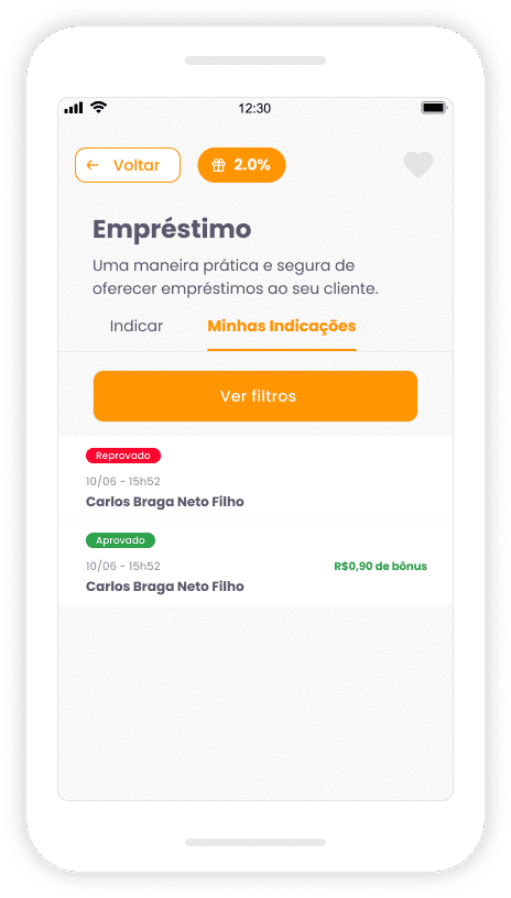 Indique o Empréstimo Consignado pelo nosso app