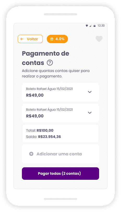 Pagamento de Contas - Rede Celcoin - Revenda Recargas, Pagamento