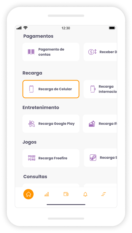 Como vender recarga de jogos online? (APP) – Central de ajuda Rede Celcoin  - Pagamento de Contas, recargas de celular e mais!