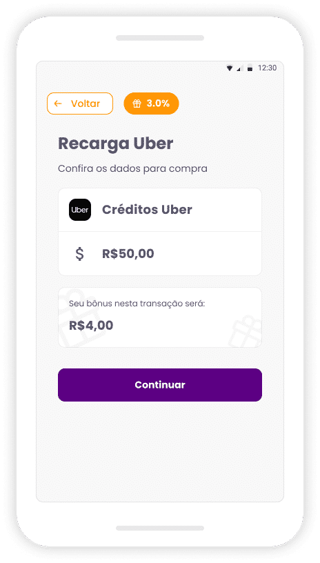 Uber na Rede Celcoin