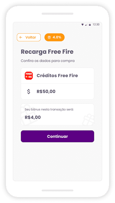 recarga jogo free fire gratuito