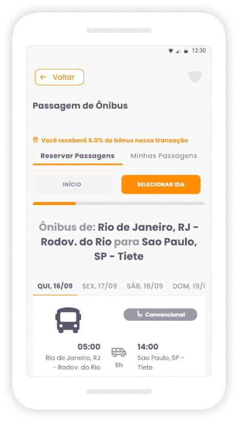 Revenda Passagens de Ônibus